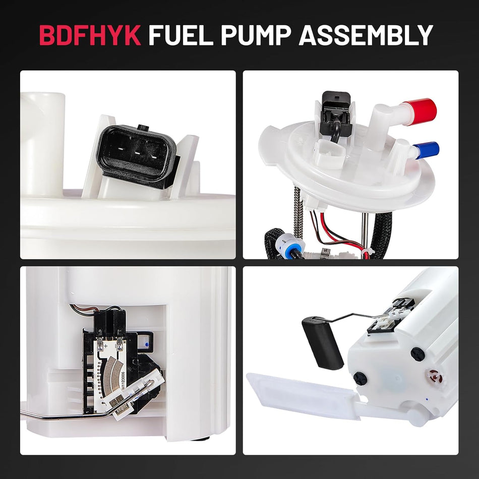 BDFHYK Electric Fuel Pump Assembly E9120M Compatible with 2011-2014 HYUNDAI Sonata L4 2.4L, 2012-2015 KIA Optima L4 2.4L Replaces# 546-2270 FG1527 P76756M SP3037M