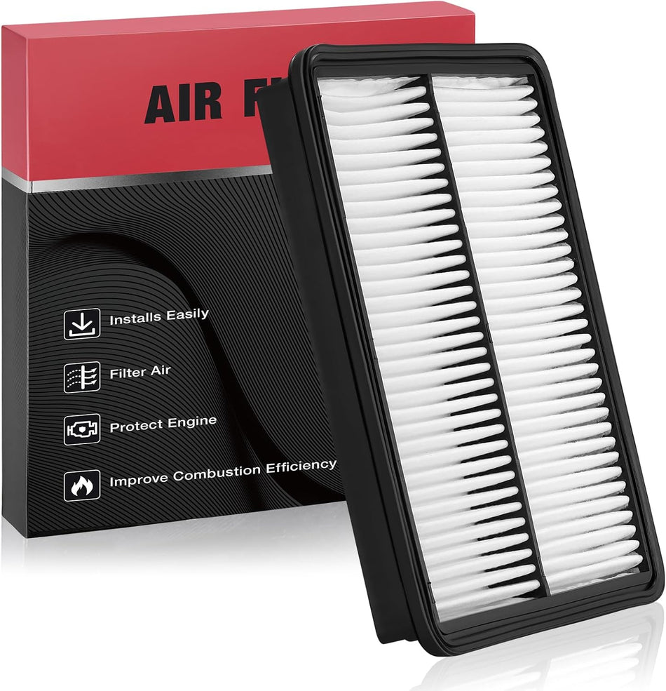 BDFHYK CA11500 Engine Air Filter Compatible with Hyundai & Kia Models, Santa Fe 2013-2018, Santa Fe Sport 2013-2016, Santa Fe XL 2013-2019, Sorento 2014-2015, 2.0L 2.4L 3.3L, Replace# 281132W100