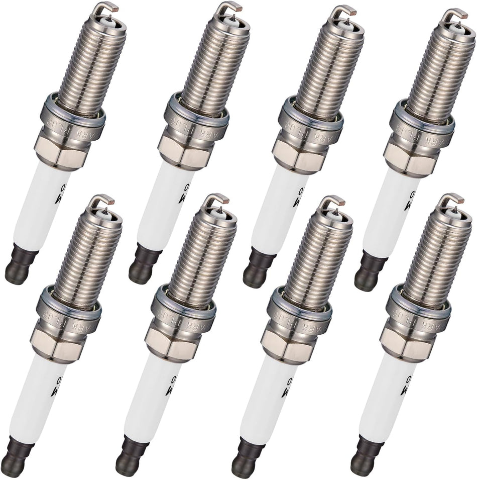 BDFHYK 94940 Platinum Iridium Spark Plugs Compatible with Land Rover Range Rover Sport,Compatible with Jaguar F-Type XF XFR XFR-S XJ XJR XJR575 Replacement for ILKAR7C10 8W9312405ABB 9584 Set of 8