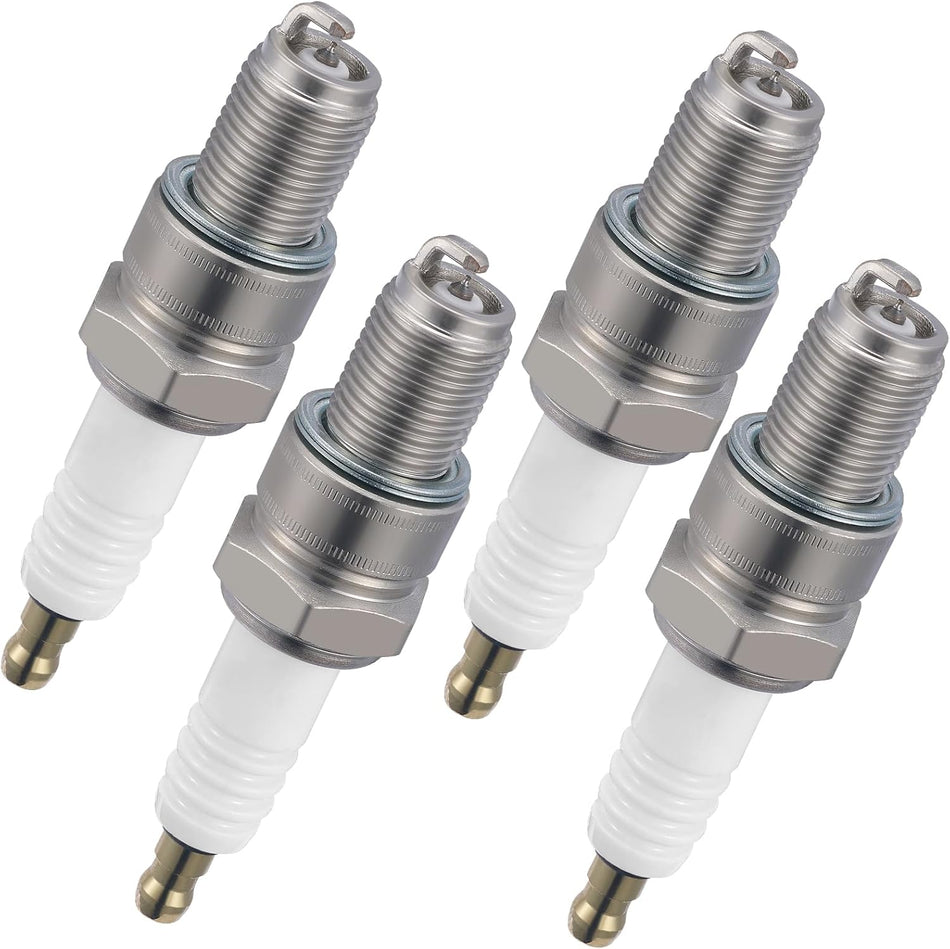 BDFHYK 5122 Iridium Spark Plugs Compatible with Porsche 1965-1967 1973 911 for Honda 1979-1980 Prelude 1979 Accord for MG 1959 MGA 1.5L 1.6L 1.8L 2.0L 2.3L 2.4L L4 H6 Replacement for BR7ES Set of 4