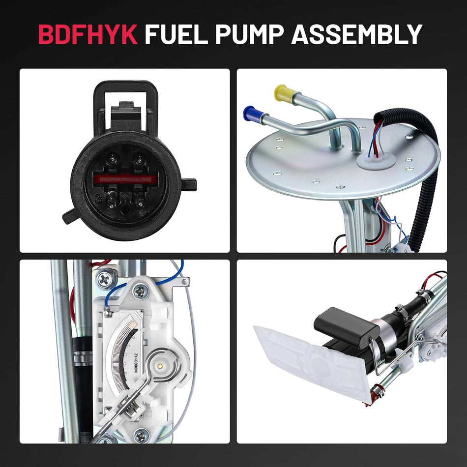 Fuel Pump Module Assembly E2221S Compatible with F-150 F-250 V6 4.2L/V8 4.6L/V8 5.4L 1997 1998
