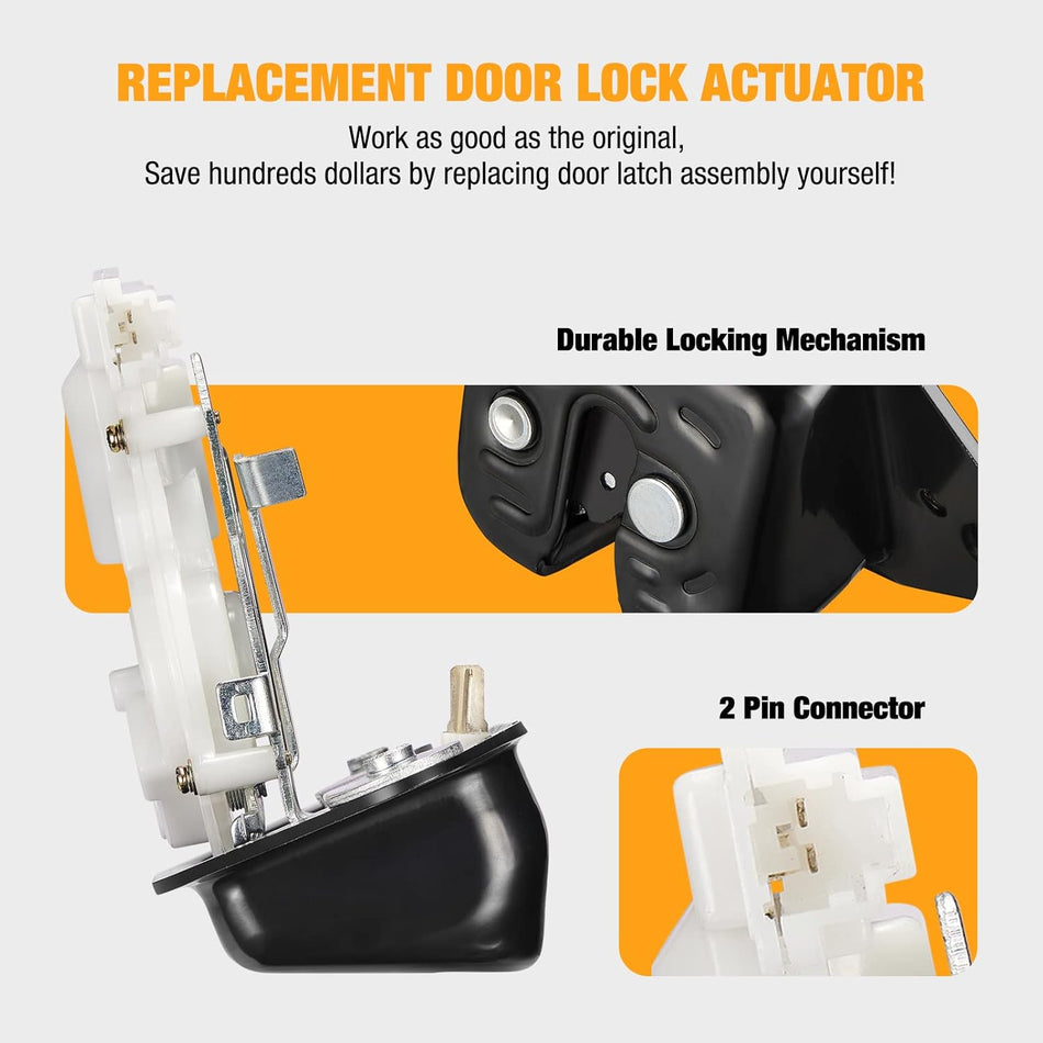 SYERAL Trunk Lock Actuator Compatible with Honda 2007-2011 CR-V, 2009-2011 Pilot Liftgate Lock Assembly 74800-SMG-G01 72060