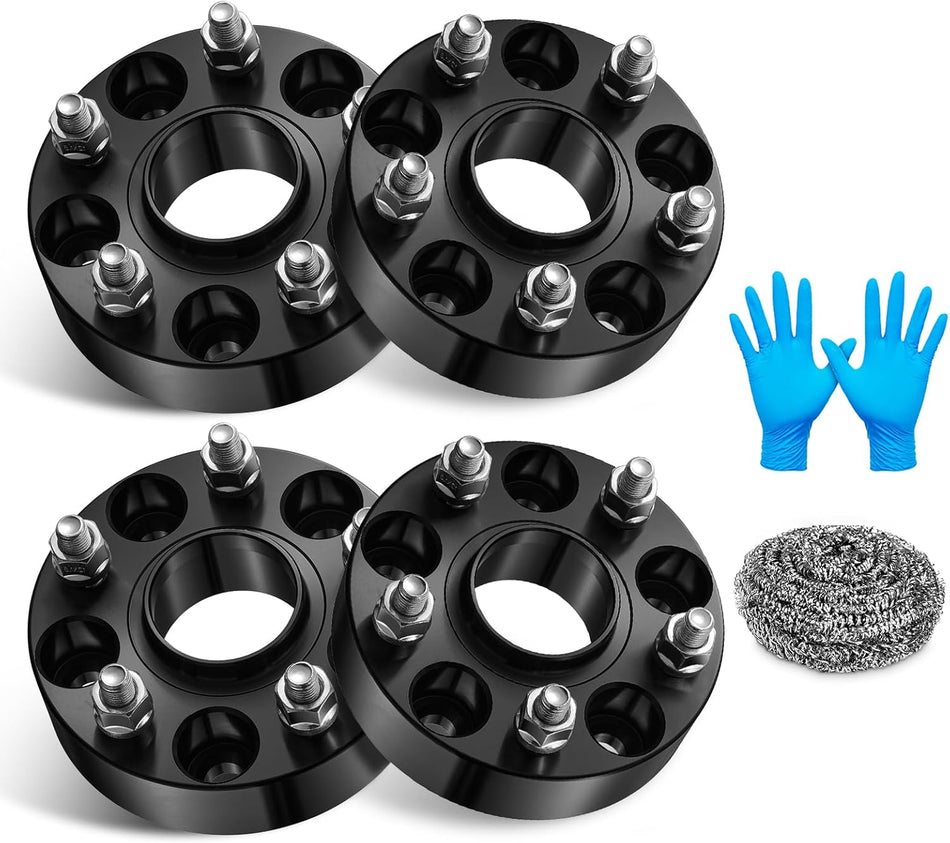 BDFHYK 5x114.3mm Wheel Spacers 1.5 inch 5x4.5 Hubcentric Wheel Spacer Compatible with Lexus ES250 ES300,tC xB,Avalon Camry, Forged 5 Lug Wheel Adapters M12x1.5 & 60.1mm Hub Bore, Set of 4