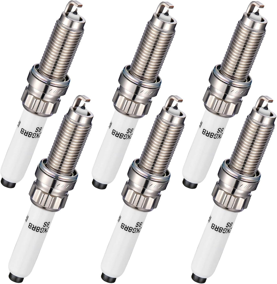 BDFHYK 94201 Platinum Iridium Spark Plugs Compatible with BMW Mini Cooper Clubman Countryman 230i 330e 330i 430i Gran Coupe 530e 530i 740e xDrive X1 X2 X3 X4 2.0L L4 Set of 6