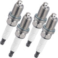 BDFHYK 4PCS Iridium Spark Plugs 2668 for Porsche Cayenne Panamera, Audi A6 A7 Q5 Q7, VW Touareg 3.0L V6