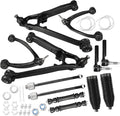 BDFHYK 12PCS Front Control Arm & Steering Full Kit w/Ball Joint For Cadillac Escalade ESV, Chevy Silverado, GMC Sierra 1500