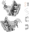BDFHYK Rear Disc Brake Caliper Assembly w/ Bracket (2pcs) for Acura TSX & Honda Accord 2008-2014, 19B3358/19B3359