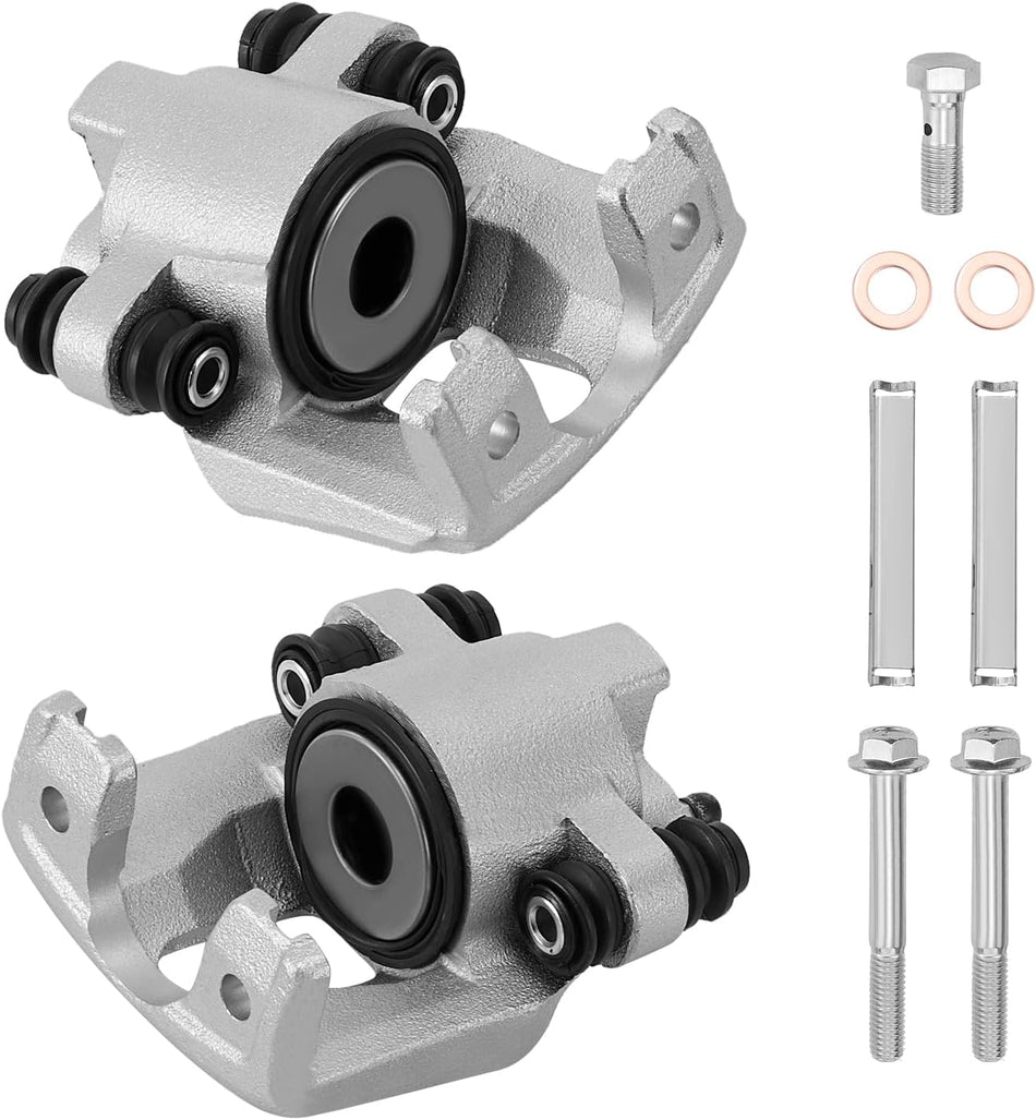 BDFHYK 2pcs Rear Disc Brake Caliper Compatible with Ford Expedition/F-150/F-150 Heritage/F-250 1997-2004, Compatible with Lincoln Navigator/Town Car 1999-2011 5.4L V8/4.6L V8, 18-4679,18-4678