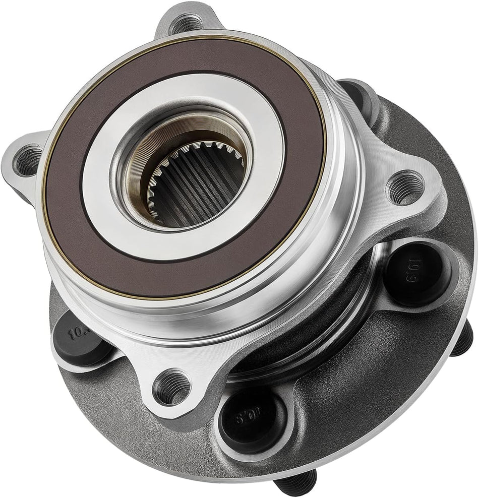 BDFHYK 513287 Front Wheel Bearing and Hub Assembly 5 Lugs Compatible with Toyota Prius 2010-2015, Prius Plug-in 2012-2015, Compatible with Lexus CT200h 2011-2017, 1.8L L4