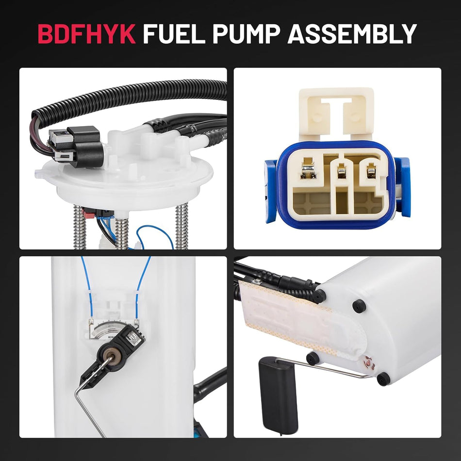 BDFHYK Electric Fuel Pump Module Assembly Compatible with Buick Skylark 1993-1995,Compatible with Chevrolet Beretta Cavalier 1993-1995 2.0/2.2/2.3/3.1/3.3L L4 V6 Replace E3921M