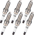 BDFHYK 6PCS Platinum Iridium Spark Plugs 93476 for Jaguar F-Pace XF XJ, Land Rover Range Rover 3.0L 5.0L V6 V8