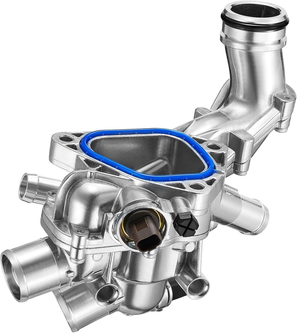 BDFHYK 902-812 Upgrade Aluminium Coolant Thermostat Housing Assembly Compatible with 2007-2013 Mini Cooper, 2011-2013 Cooper Countryman 1.6L Replace 11537534521