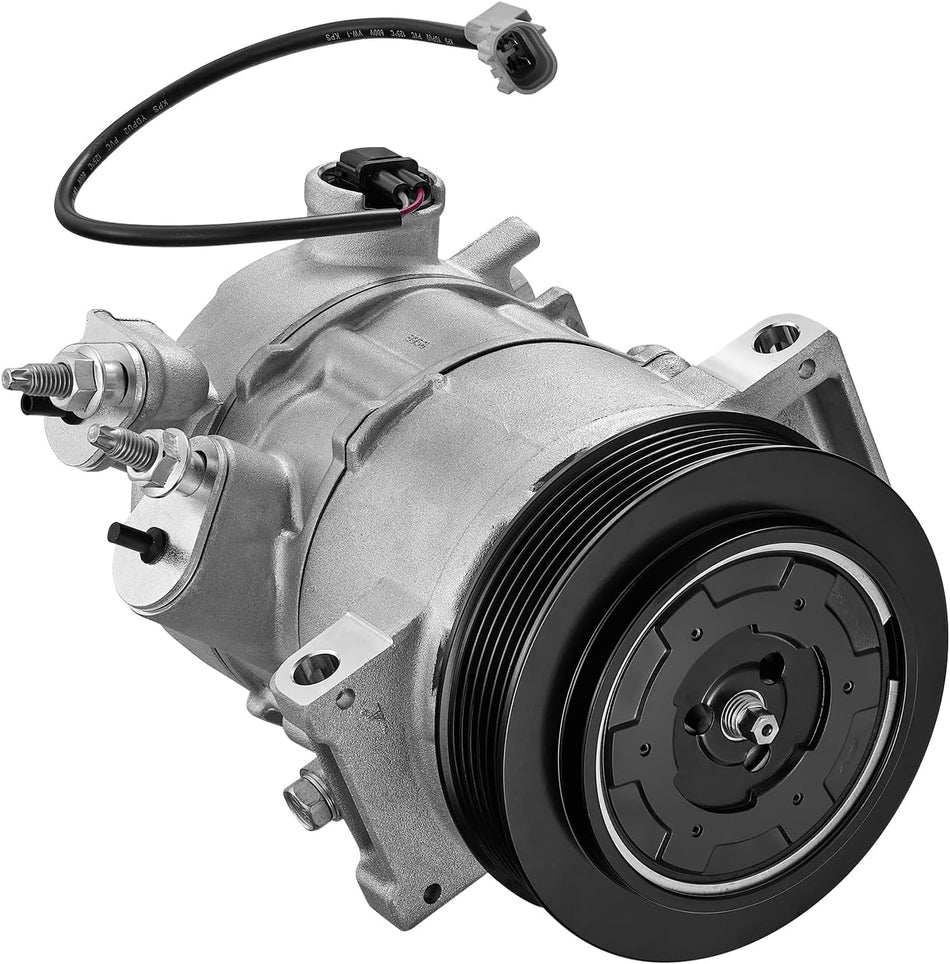 BDFHYK 157388 Air Conditioning A/C Compressor with Clutch Compatible with Jeep Compass Patriot 2009-2017 L4 2.0L 2.4L, Compatible with Dodge Caliber 2009-2012 L4 2.0L 2.4L