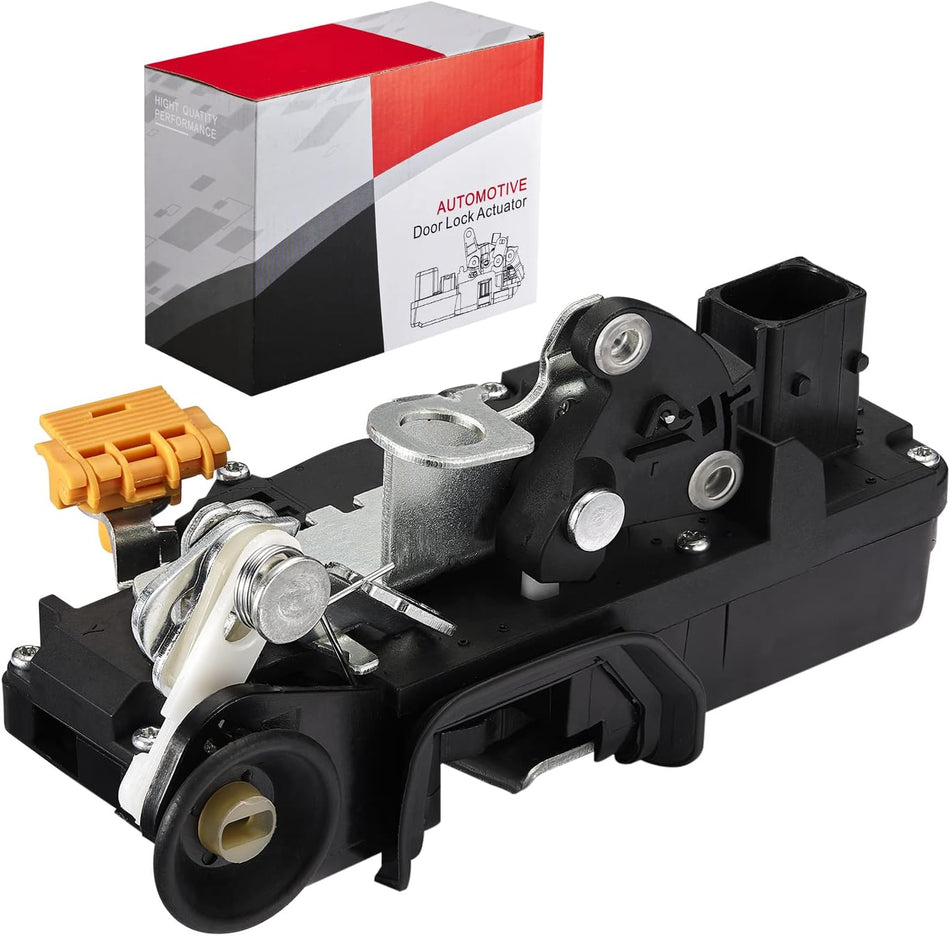 SYERAL Door Latch Lock Actuator Rear Left Driver Side 931-108 Compatible with Cadillac Escalade ESV EXT, Compatible with Chevrolet Avalanche Suburban 1500 2500 Tahoe