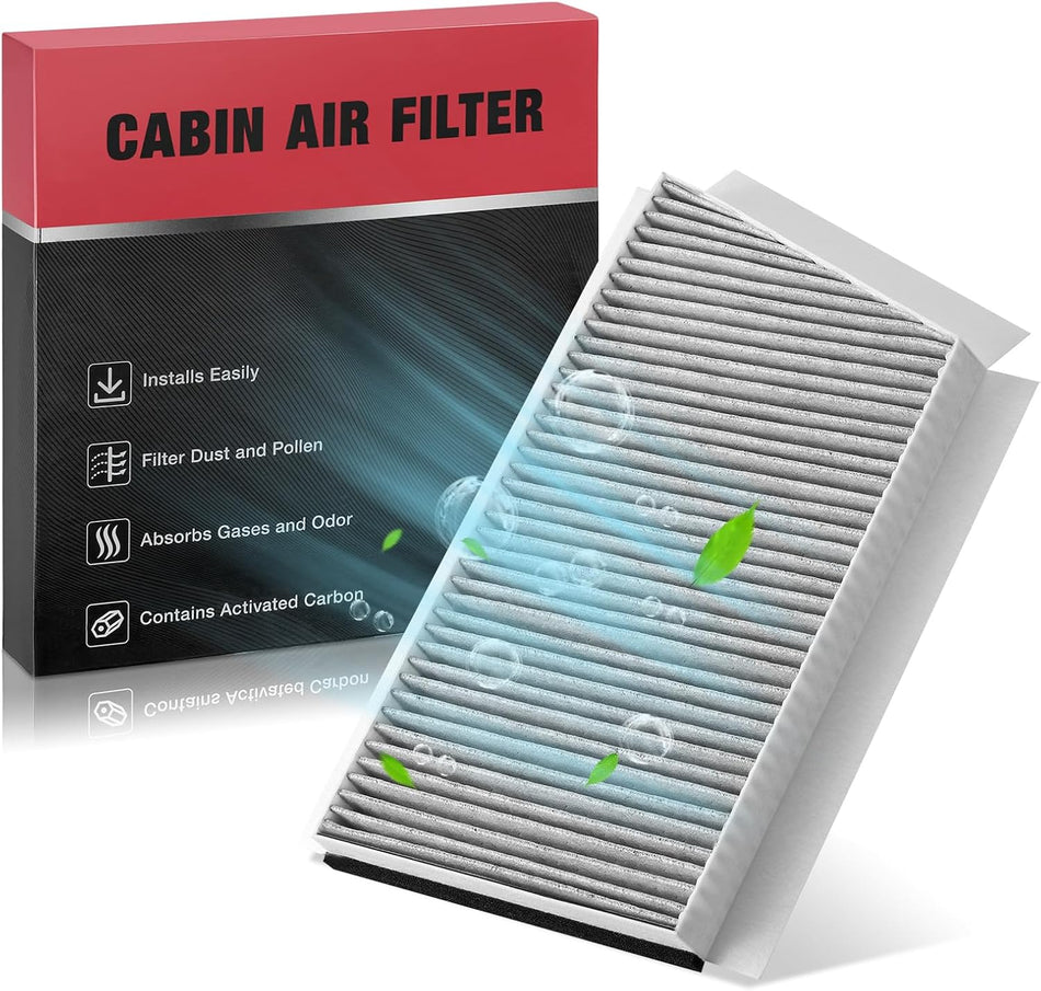 BDFHYK 1PC CF9905 Cabin Air Filter with Activated Carbon Compatible with Mercedes-Benz C230, C240, C280, C320, C350, CLK320, CLK350, CLK500, CLK63 AMG, C32 AMG, C55 AMG, CLK55 AMG
