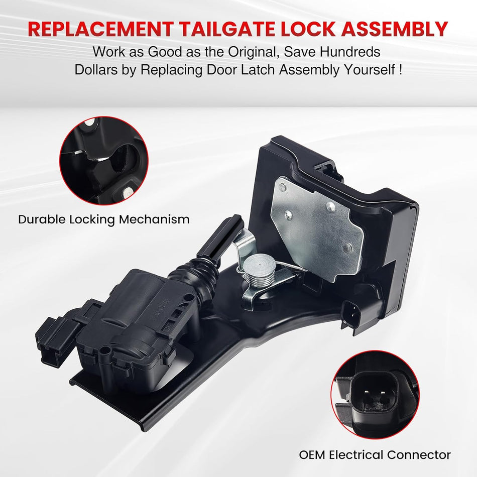 SYERAL Tailgate Latch Actuator Rear Liftgate Actuator Compatible with Ford Escape 2009-2012, Mercury Mariner 2009-2011, Compatible with Mazda Tribute 2008-2011 Replace OE#9L8Z7843150B 937-663