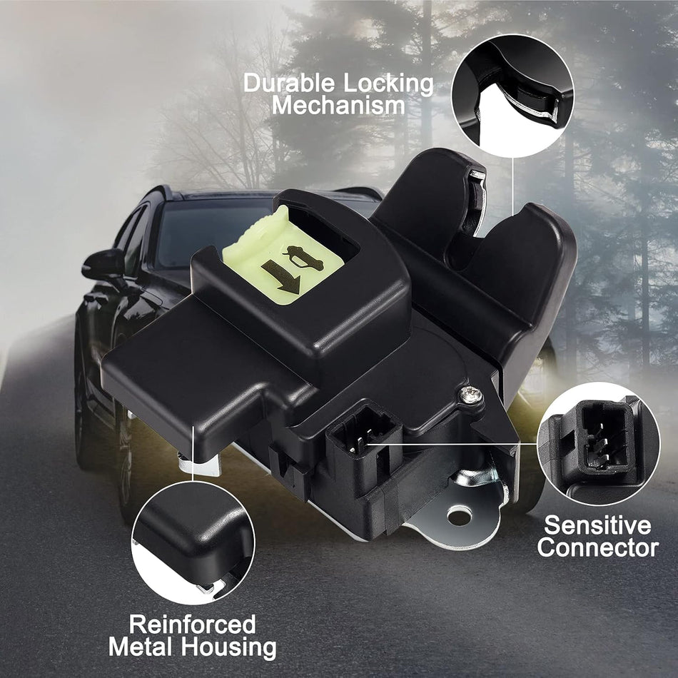 SYERAL Tailgate Lock Actuator Tailgate Latch Lock 81230-A7030 Rear Liftgate Door Lock Compatible for Kia Forte 2014-2020 and 14-16 Forte Koup