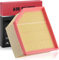 BDFHYK CA11431 Engine Air Filter Compatible with Dodge Dart 2013 2014 2015 2016, 1.4L 2.0L 2.4L, Flexible Panel, Replace# 4627127AB