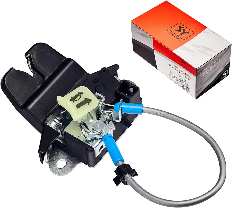 SYERAL Tailgate Lock Actuator 81230-C1010 Power Door Latch Lock Compatible with Hyundai Sonata 2015 2016 2017 81230C1010