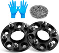 5x114.3 Hubcentric Wheel Spacers 15mm for Nissan 350Z 370Z Infiniti G35 G37 FX35 Altima, M12x1.25 Studs, 66.1mm Hub Bore, Set of 2