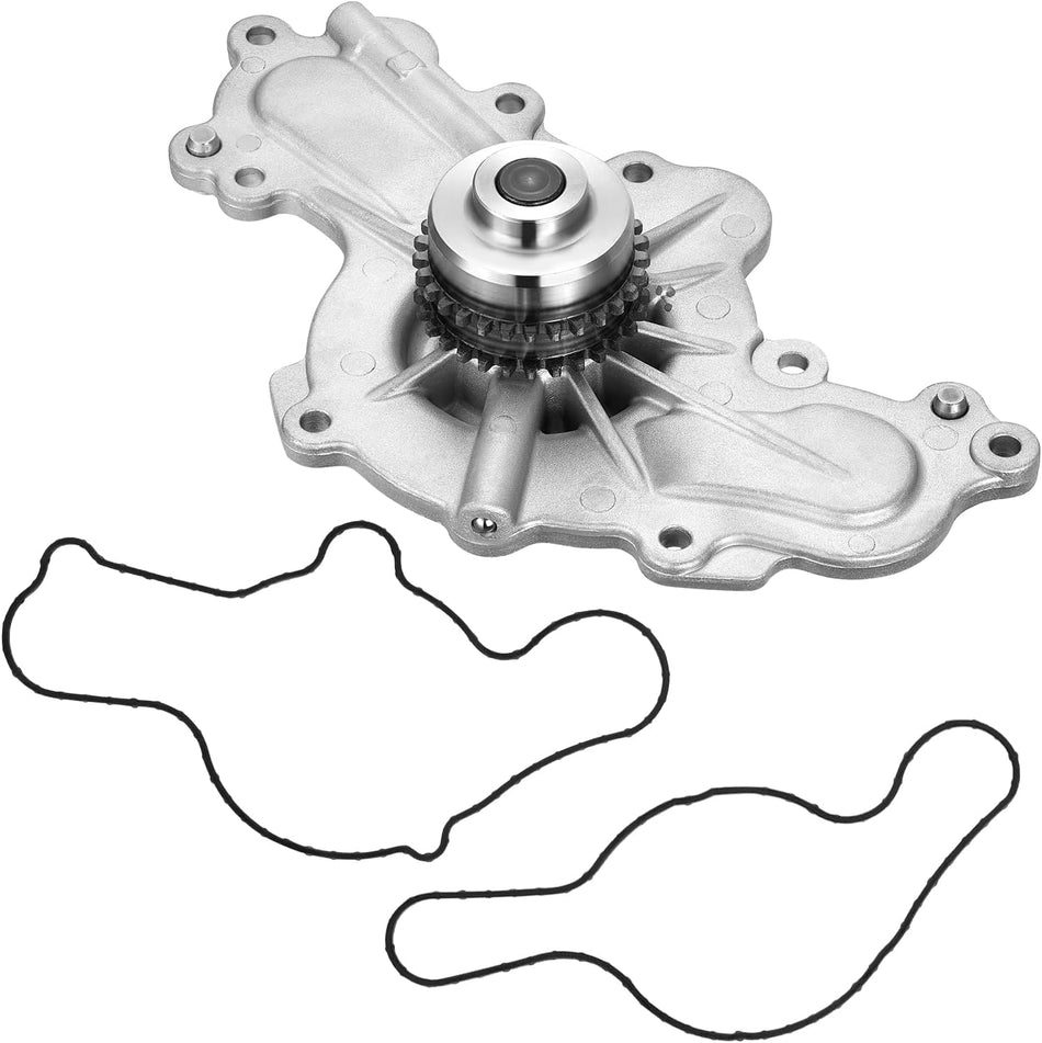 BDFHYK 43318 Automotive Engine Water Pump Kit Compatible with Ford Explorer Flex Police Interceptor Taurus 2010-2019, Compatible with Lincoln MKS MKT MKX 2011-2019