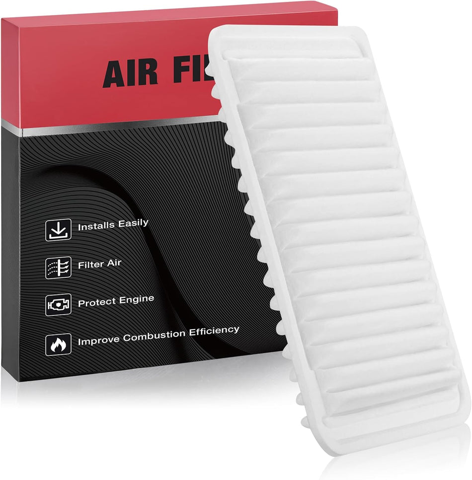 BDFHYK CA10171 Engine Air Filter Compatible with Toyota Camry 2007-2009 L4 2.4L, Camry 2010-2017 L4 2.5L, Venza 2009-2016 L4 2.7L, Replace# 17801-0H050
