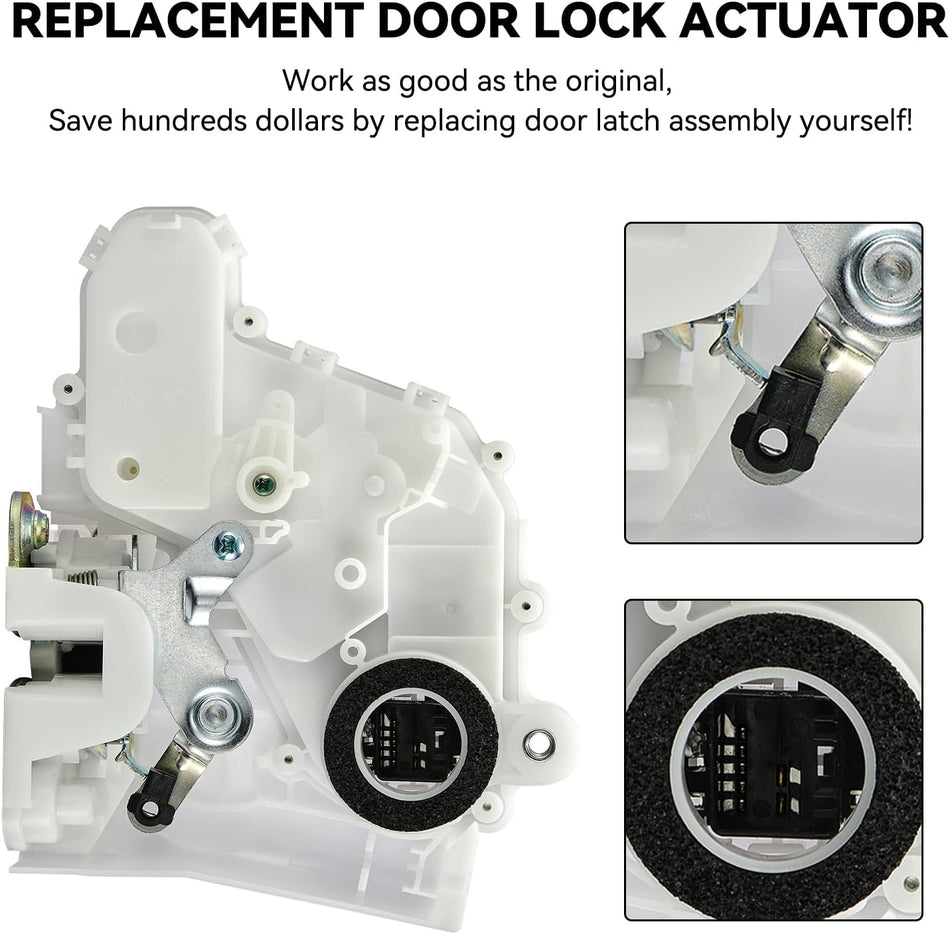 SYERAL Door Latch Lock Actuator Motor Front Right Passsenger Side 72110SWAD01 Replacement for 2007-2011 Honda CR-V