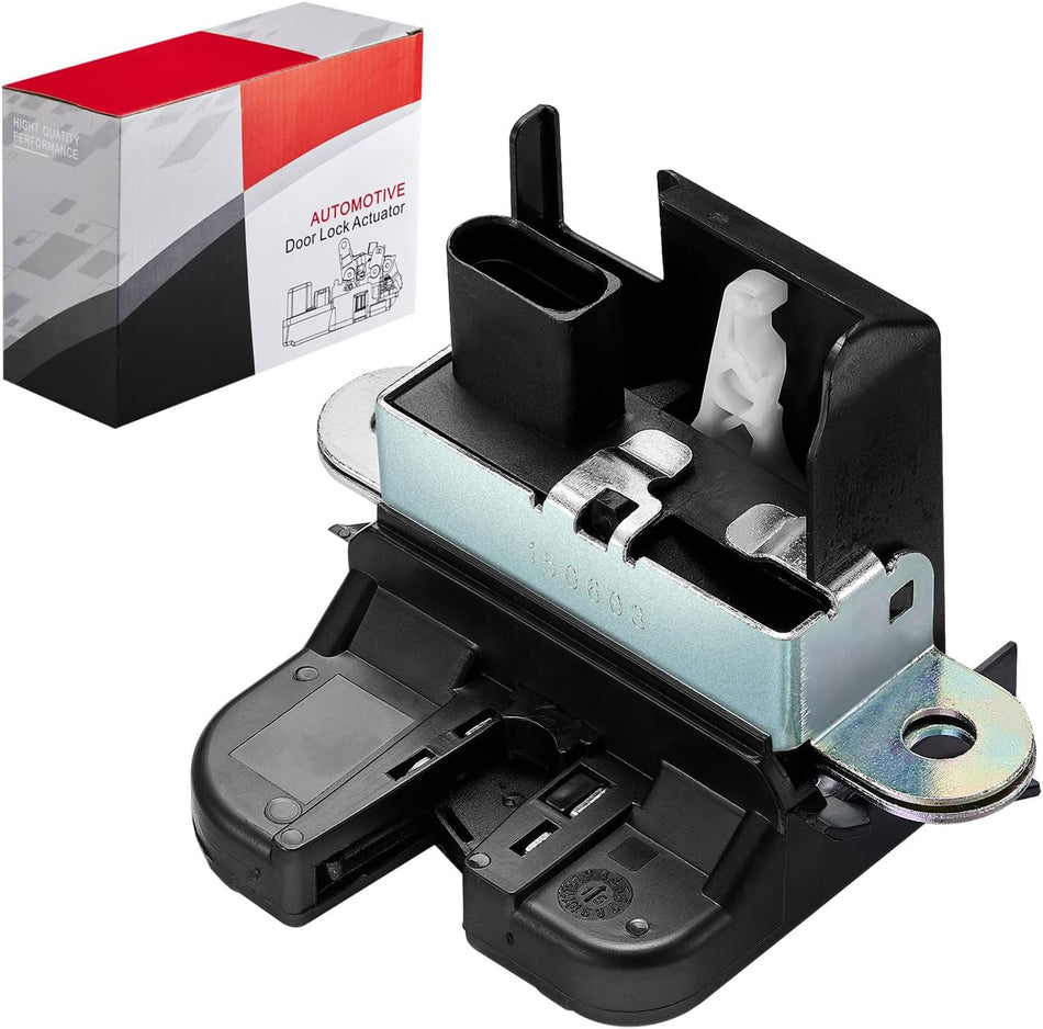 SYERAL Trunk Latch Actuator Compatible with Volkswagen 2009-2014 Jetta, Compatible with Tiguan 2009-2017 Tailgate Trunk Lid Latch Lock Actuator Motor