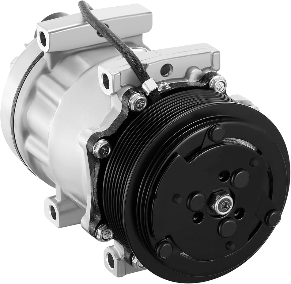 BDFHYK 68589 Air Conditioning A/C Compressor with Clutch Compatible with Dodge Ram 2500, Ram 3500 5.9L 1994-2005, Replacement 19193007, 55055339