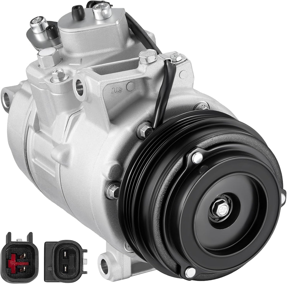 BDFHYK DG9Z19703C Air Conditioning A/C Compressor with Clutch Compatible with Ford Edge L4 2.0L 2016-2018, Fusion L4 2.0L 2.5L 2013-2020