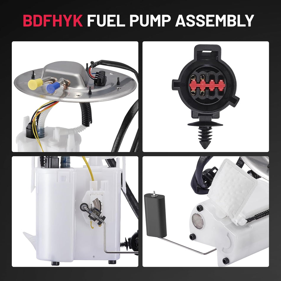 BDFHYK Electric Fuel Pump Module Assembly Compatible with Ford Mustang 1998 3.8L 4.6L V6 V8 Replace E2203M