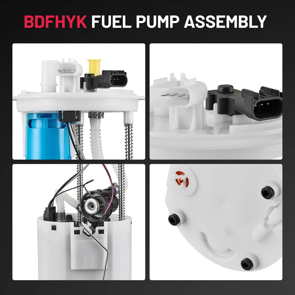 BDFHYK Electric Fuel Pump Module Assembly Compatible with Ford E-150/E-250/E-350 Super Duty/E-450 Super Duty 5.4L V8 2011-2019 6.8L V10,4.6L V8, 5.4L V8, 5.4L V8 Replace E2581M