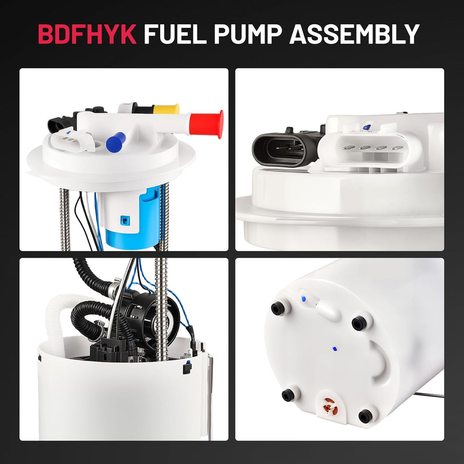BDFHYK Electric Fuel Pump Module Assembly Compatible with Chevrolet Silverado 1500 2007-2008, Compatible with GMC Sierra 1500 2007-2008, 4.8L 5.3L V8 Replace E3752M
