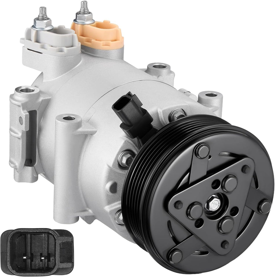 BDFHYK AP3119D629BA Air Conditioning A/C Compressor with Clutch Compatible with Ford Fiesta L4 1.6L 2014 2015 2016 2017 2018 2019