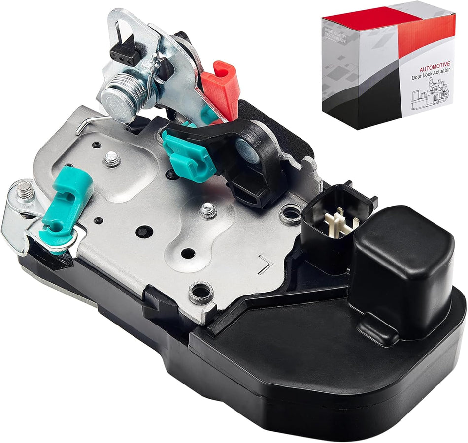 SYERAL Power Door Lock Latch Actuator 931-644 Rear Left Driver Side Door Latch Compatible with Dodge Ram 1500 2500 3500 4000 2003-2010 OE# 55276795AB 55276795AC 55276795AD