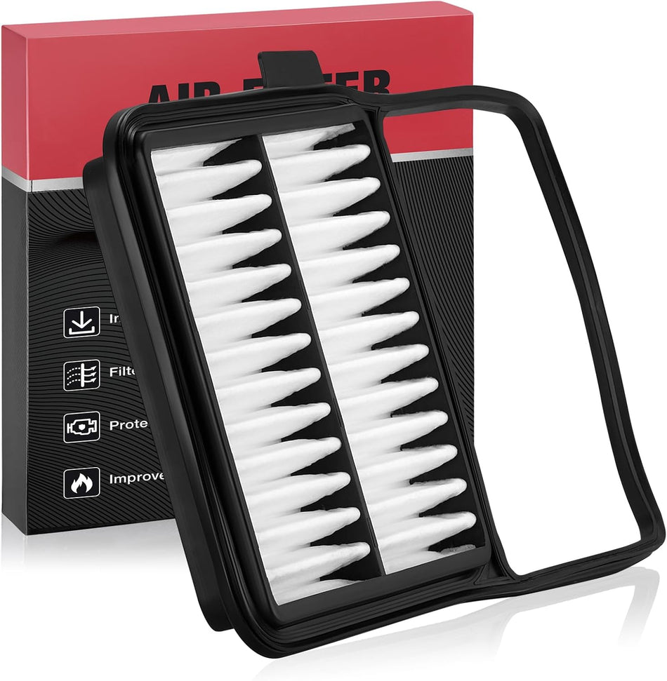 BDFHYK CA10159 Engine Air Filter Compatible with Toyota Prius 2004 2005 2006 2007 2008 2009 L4 1.5L, Rigid Panel Air Filter, Replace# PA4192, 1780121040