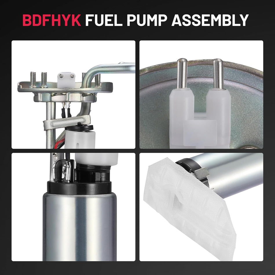 BDFHYK Electric Fuel Pump Module Assembly Compatible with BMW 325is/325iX/325i 1988-1993 2.5L l6, Compatible with BMW 318i 1991-1992 1.8L l4 Replace E8138H