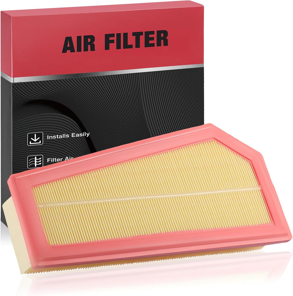 BDFHYK CA11453 Engine Air Filter Compatible with Mercedes-Benz 2012 2013 2014 2015 C250 & SLK250 1.8L l4, Replace# AF5698, 49094, LX2813, C3210, 0421888