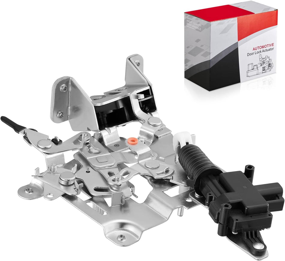 SYERAL Power Door Lock Actuator Front Right Driver Side Compatible with Chevy Express 1500 2500 3500 1996-2014, Compatible with GMC Savana 1500 2500 3500 1996-2019 Replaces 22745039