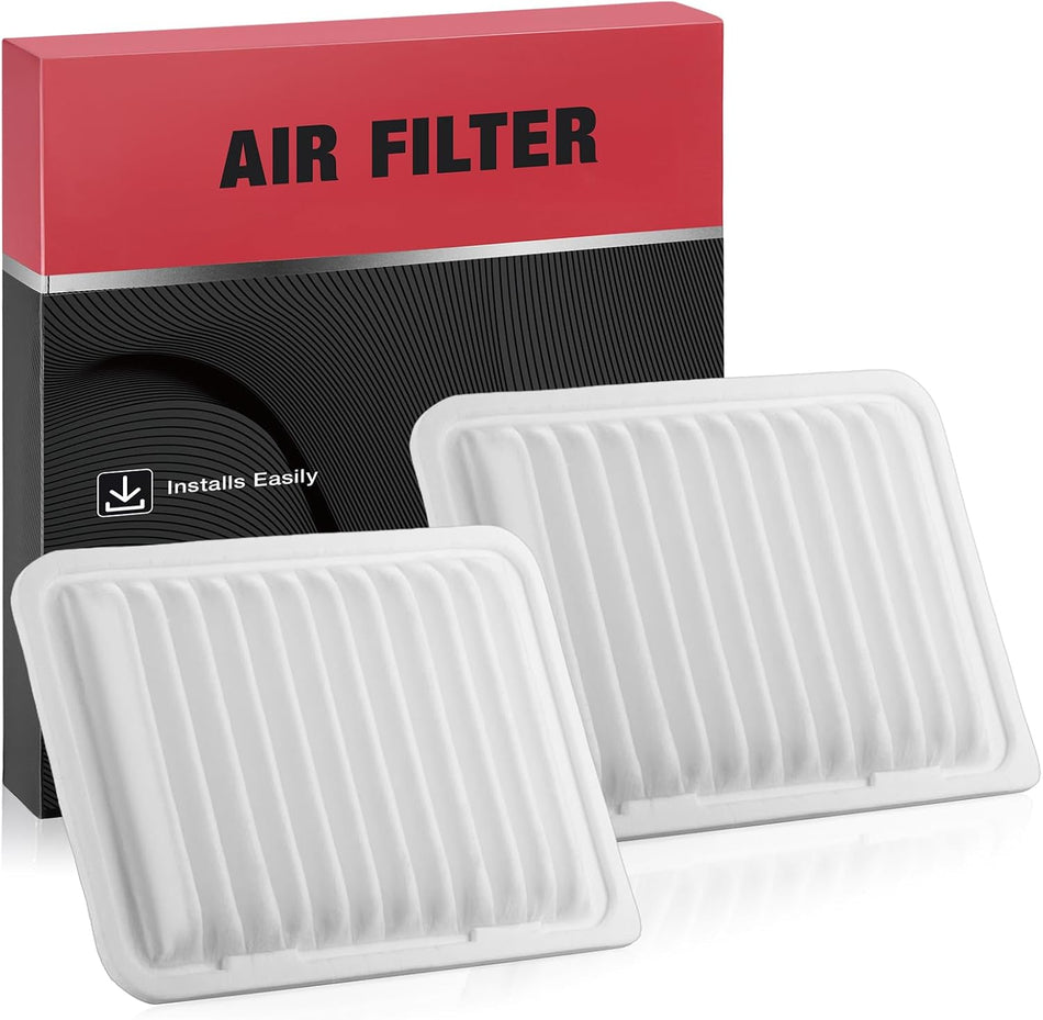 BDFHYK 2PC CA10190 Engine Air Filters Compatible with Toyota 2009-2019 Corolla, 2017-2018 Corolla iM, 2009-2014 Matrix, 2006-2018 Yaris, Compatible with Scion 2016 iM, 2008-2014 xD 1.8L l4