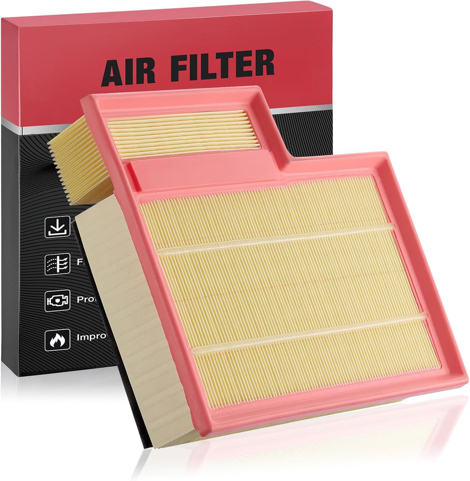 BDFHYK CA11946 Engine Air Filter Compatible with Ford Transit-150 Transit-250 Transit-350 Transit-350 HD, 2015-2023, 3.2L 3.5L 3.7L, Replace# PA8225