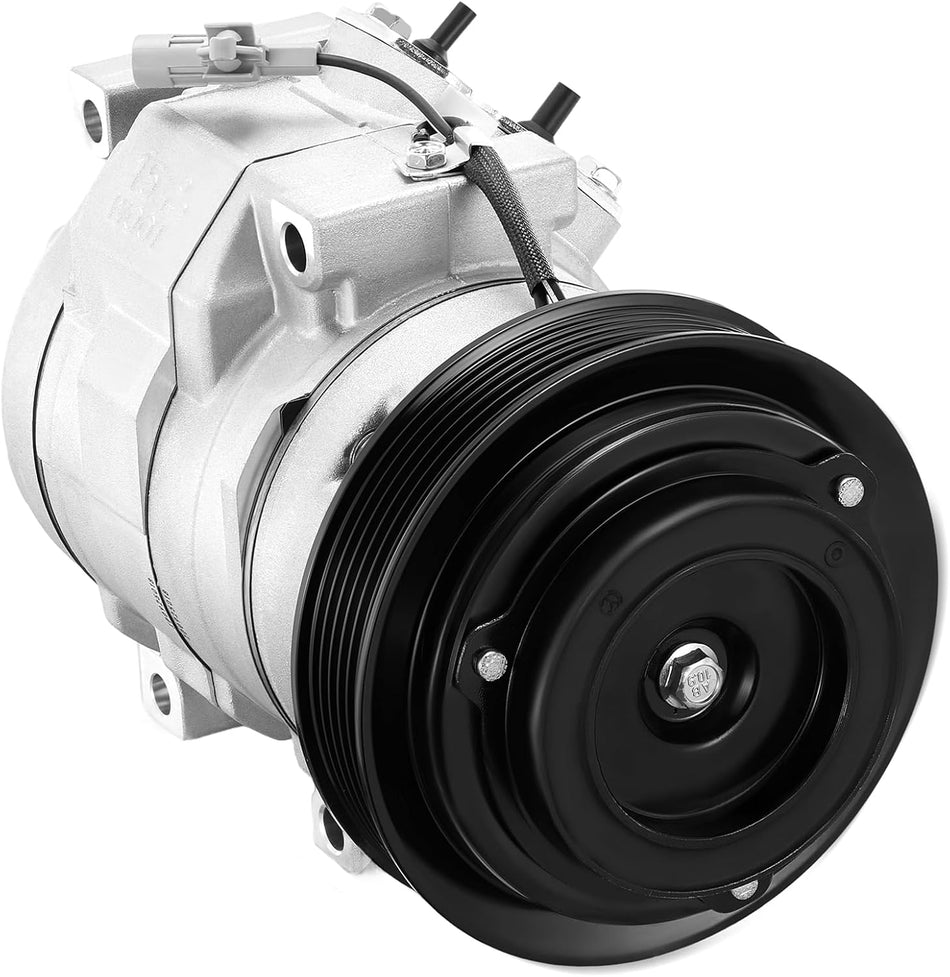 BDFHYK Air Conditioning A/C Compressor with Clutch Compatible with Toyota Sienna 3.3L 2004-2006, Sienna 3.5L 2007, Replacement 98310, 97310, 8832008051