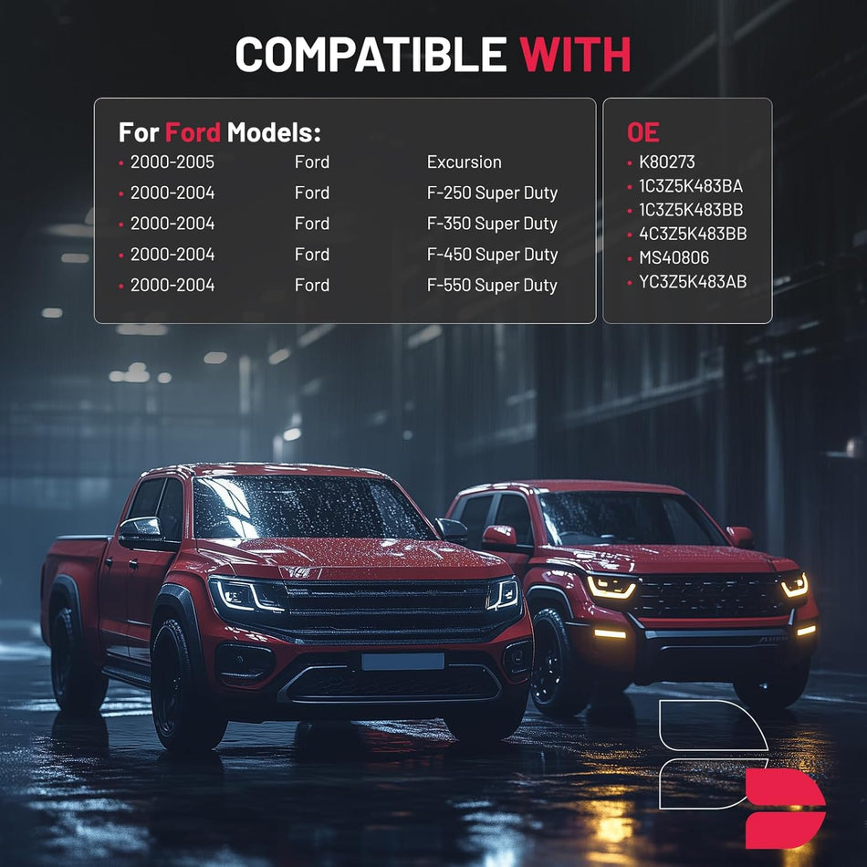 BDFHYK 2Pcs Sway Bar Links Stabilizer Bar Links For Ford 2000-2005 Excursion,-250 Super Duty F-350 Super Duty F-450 Super Duty F-550 Super Duty 2000-2004