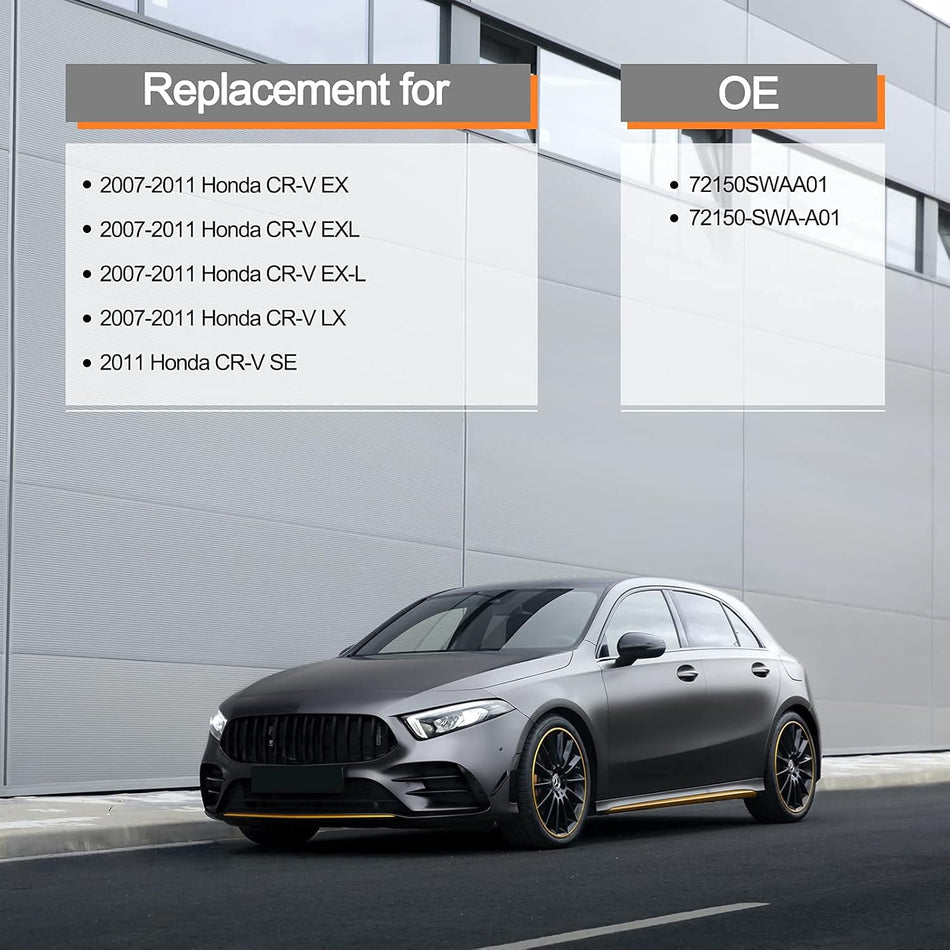 SYERAL Door Lock Latch Actuator Front Left Driver Side Latch Lock Compatible with Honda CRV EX EXL LX 2007-2011 Power Door Latch OE 72610-SWA-A01