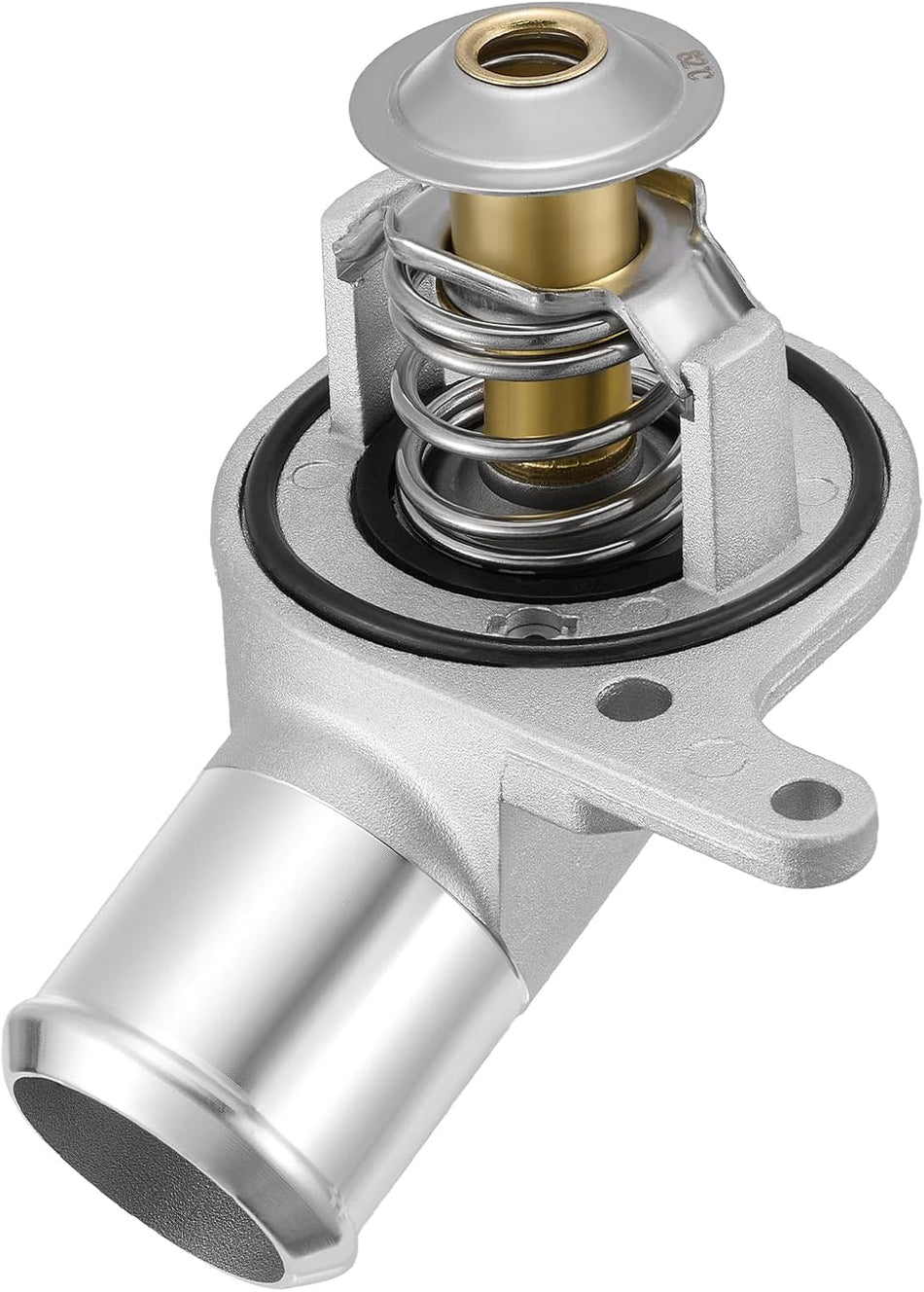 BDFHYK 15-11057 Upgrade Aluminium Coolant Thermostat Housing Assembly Compatible with Chevy Camaro Corvette Silverado Suburban Tahoe, Compatible with GMC Sierra Yukon, Compatible with Hummer H2