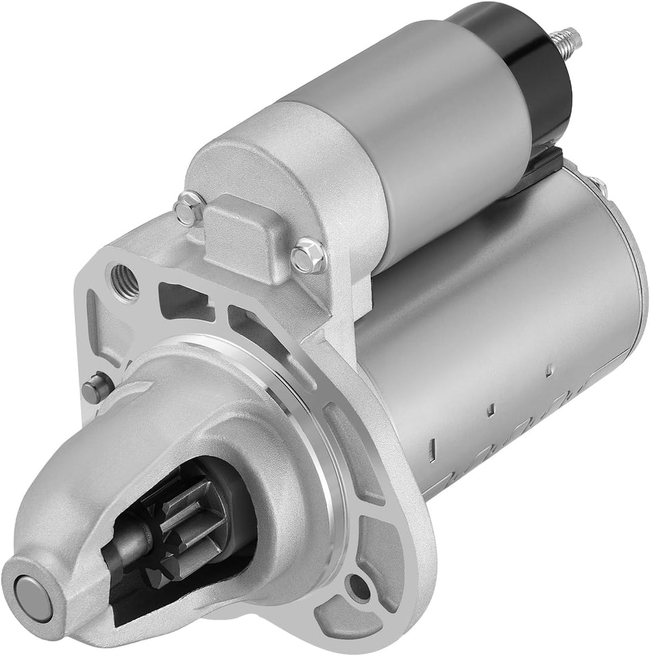 BDFHYK Starter Motor Compatible with Jeep Grand Cherokee 2011-2012, 3.6L, 12V 1.3KW 9 Teeth Clockwise, Replace# 410-52407, 428000-7400, 4801694AC, 4801852AB, 04801694AC