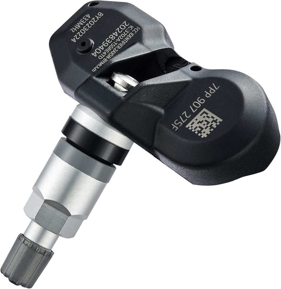 BDFHYK Pre-Programmed TPMS Sensor, 433 MHz Tire Pressure Sensor Compatible with Audi Bentley Martin Lamborghini Aston Bugatti Porsche Replaces# 36236798726 36236781847 5B0907275A