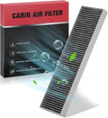 BDFHYK Cabin Air Filter with Activated Carbon for Chevy Equinox 2005-2009, Pontiac Torrent 2006-2009, CF10141