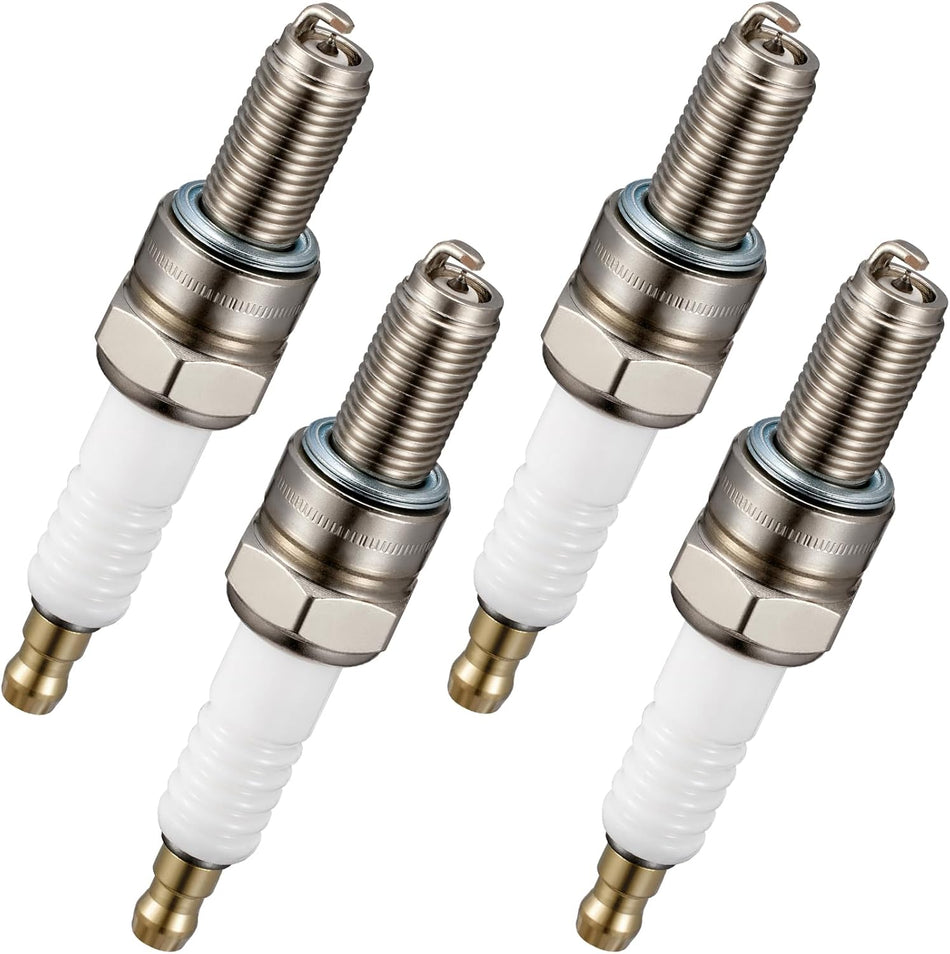 BDFHYK CR9EIX universal Iridium Spark Plugs Compatible with Ranger 900 Ranger RZR 900 Zephyr 999S TC Katana YZF600R FX Nytro MTX RTX etc. Engine Replacement for 3521, Set of 4