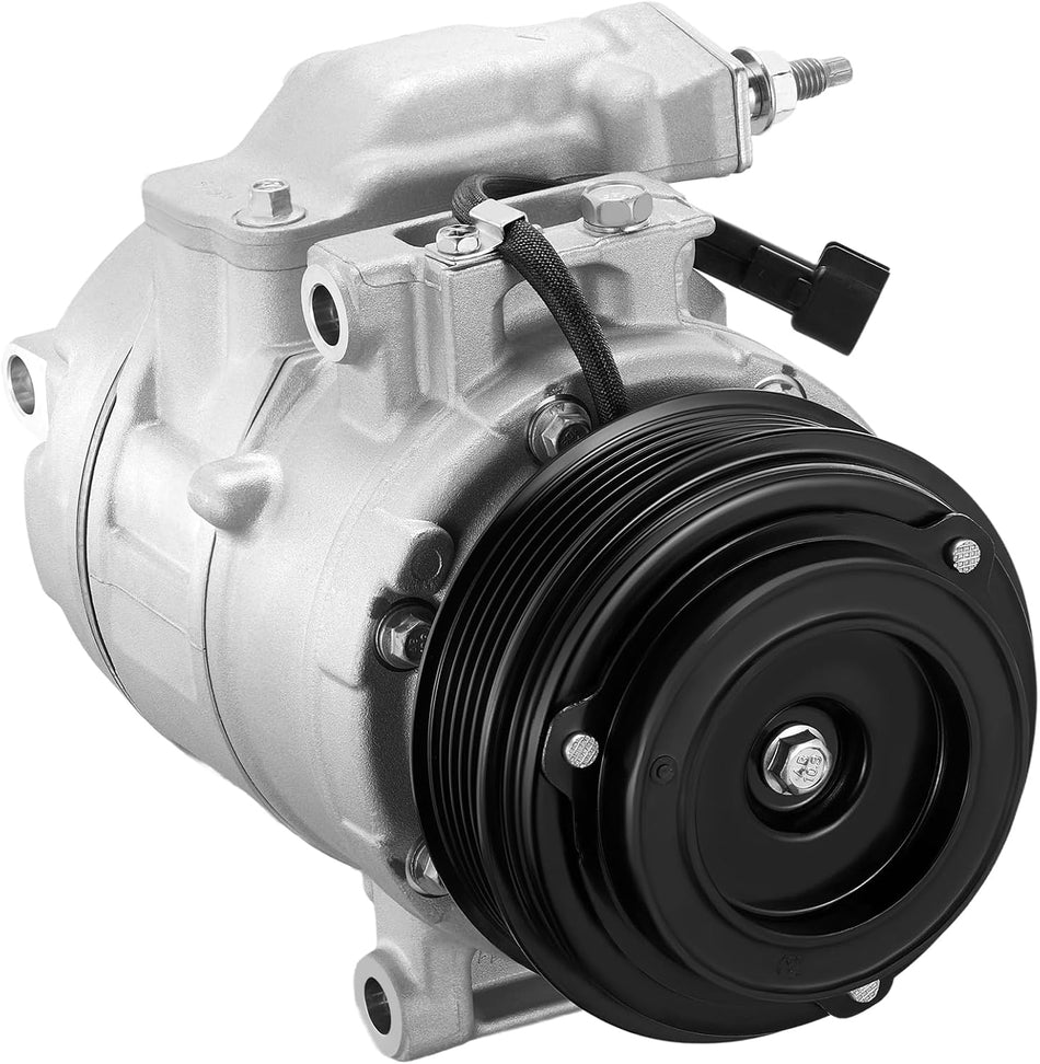 BDFHYK 198358 Air Conditioning A/C Compressor with Clutch Compatible with Ford Explorer Flex 3.5L 13-18, Police Interceptor Sedan/Utility 13-18 3.5L 3.7L, Compatible with Lincoln MKT MKS MKZ 23-18